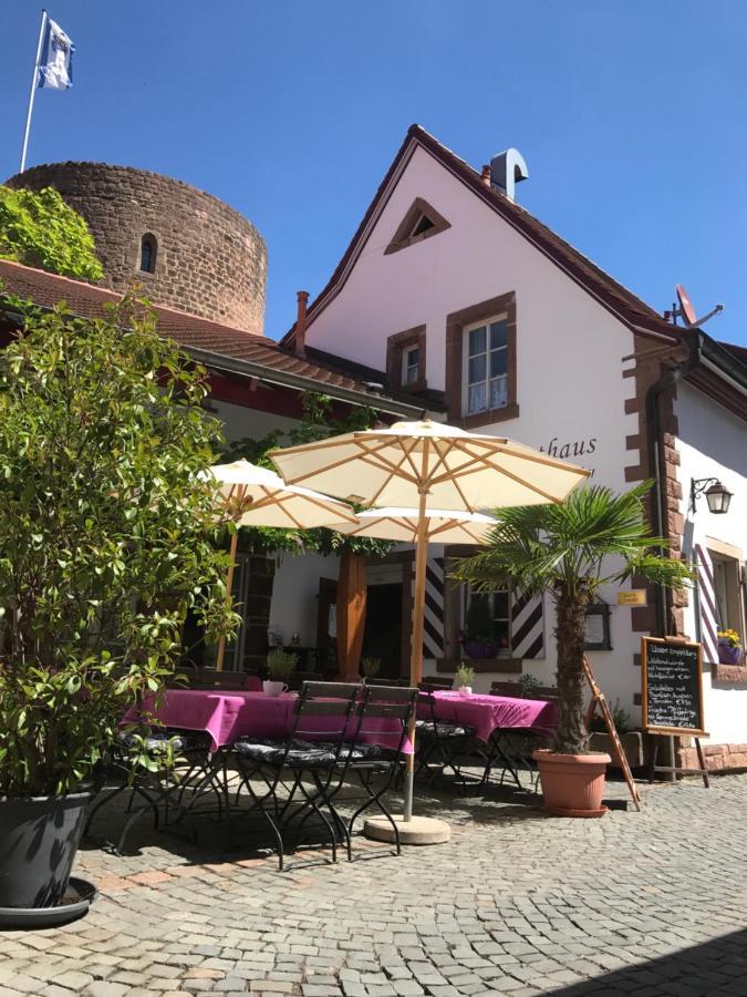 Landgasthaus "Zum Engel" Neuleiningen Exterior foto