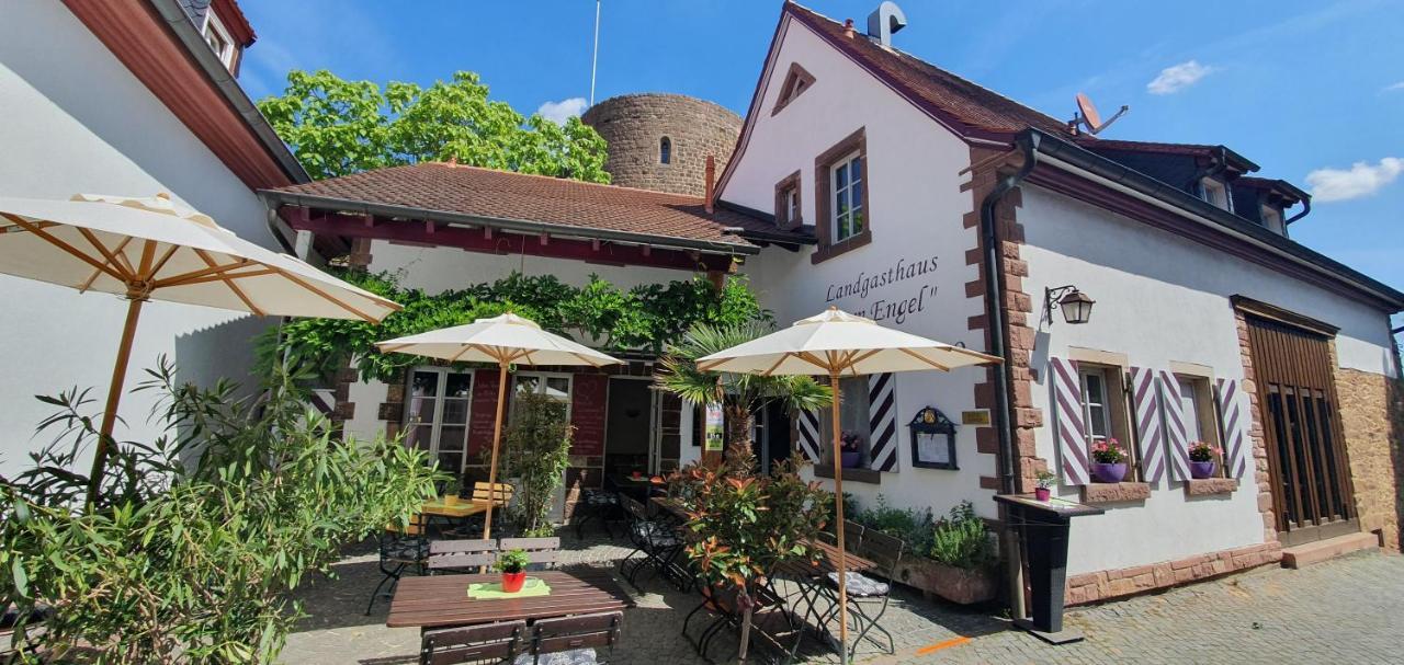 Landgasthaus "Zum Engel" Neuleiningen Exterior foto